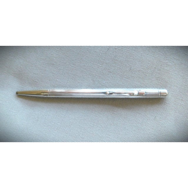 Sterling Silver Antique Retractable Propelling Pencil For Sale - Image 13 of 13
