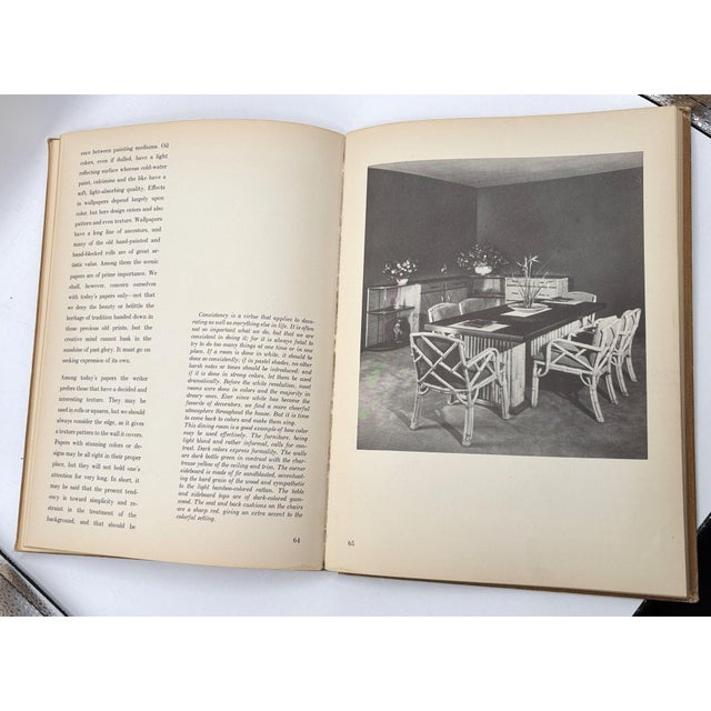 Brown 1938 First Edition "Space for Living" Design Book by Paul T. Frankl For Sale - Image 8 of 11