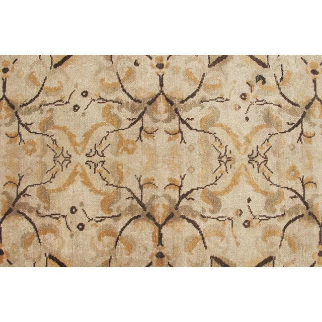 Tribal Vintage Turkish Oushak Rug - 3′3″ × 6′3″ For Sale - Image 3 of 5