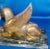 19th Century Egyptian Revival Grand Tour Bronze Model of a Winged Sphinx on Marble Base For Sale - Image 9 of 12