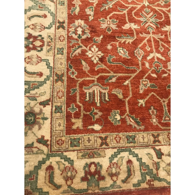1960s Vintage Indian Rug, 1960s For Sale - Image 5 of 7