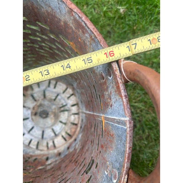 Vintage Olive/Harvest Bucket For Sale - Image 12 of 13