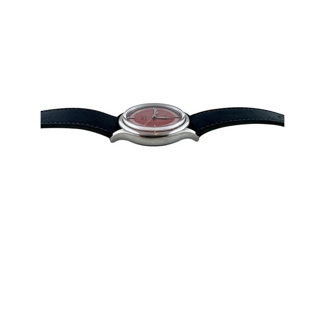 Early 21st Century Early 21st Century Bunkyo Tokyo Stainless Steel Automatic Salmon Dial Watch For Sale - Image 5 of 10