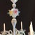 Glass 19th Century Murano Chandelier with Six Lights from Manifattura Di Murano For Sale - Image 7 of 8