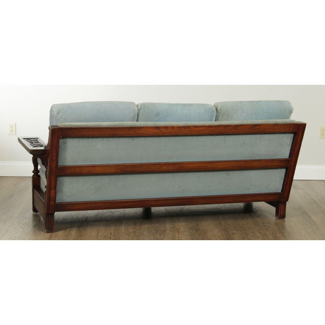 Jamestown Lounge Feudal Oak Carved Sofa Chairish