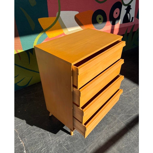 Baumritter Mid Century Baumritter Birchcraft Dresser Set For Sale - Image 4 of 13