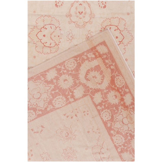 Vintage Circa 1960 Subdued Agra Design Rug 13ft 6in X 21ft 9in For Sale - Image 9 of 10