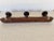 Mid-Century Modern Faux Bamboo Wall Mounted Coat Rack, 1940s For Sale - Image 11 of 12