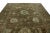 Modern Brown Handwoven Turkish Oushak Rug 9'7" X 11'7" For Sale - Image 3 of 5