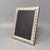 1970s Gorgeous photo frame in silver plated with glass . Made in Italy. The item is in excellent condition . Photo size is...