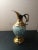 1970s 1970s Solid Brass Enamel Pitcher Vase Made in Holland For Sale - Image 5 of 6