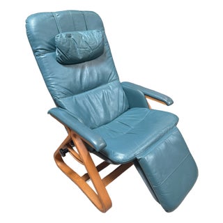 Nepsco Bentwood ‘Backsaver’ Recliner, Vintage For Sale