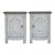 French Provincial French Provincial Handmade Oak Nightstands For Sale - Image 3 of 14