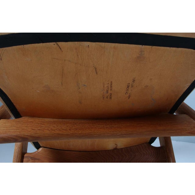 Wood Hans J. Wegner Savbuk Ch-29 Dining Chairs attributed to Hans J. Wegner for Carl Hansen & Søn, Set of 2 For Sale - Image 7 of 9