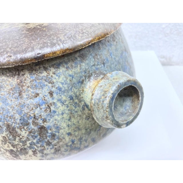 Ceramic Studio Ceramic Bowl with Lid by Horst Seifert, 1970s For Sale - Image 7 of 12