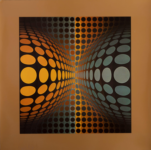 Victor Vasarely, OND JG, Etching
