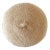 Round Cushion - Beige (L) For Sale