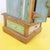Wooden Bookcase with Glass Door and Painted Boat Section For Sale - Image 12 of 18