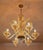 Venetian Six-Arm Murano Chandelier For Sale - Image 4 of 5