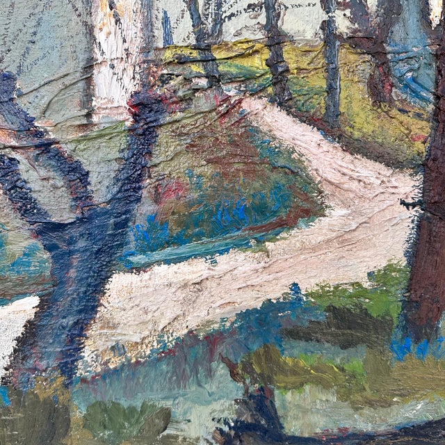André Derain, Fauvist Rural Landscape, 1950s, Oil on Canvas For Sale - Image 11 of 18