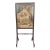 19th Century Continental Mahogany and Tapestry Expandable Trestle Fire Screen For Sale