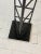 1980s Wrought Iron Geometric Triangulated Totem Sculpture For Sale In New York - Image 6 of 10