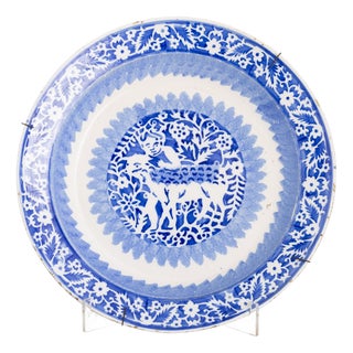 Earthenware Plate, 19th Century For Sale
