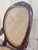 Vintage Victorian Mahogany Cane Back Rocking Chair With Carved Crest For Sale - Image 4 of 7