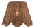 Kismet Scalloped Sconce, Natural Brass For Sale