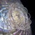 Antique Murano Pink Opal Gold Flecks Iridescent Diamond Quilted Surface Italian Art Deco Glass Serving Bowl For Sale - Image 11 of 12