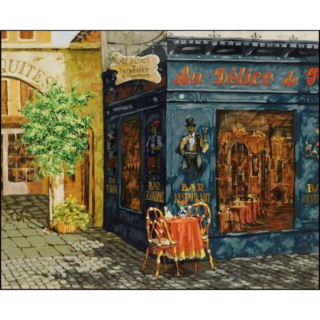 "Afternoon Shadow" by Viktor Shvaiko Original limited edition serigraph on canvas, hand embellished This piece is hand...