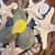Curated Maritime Still Life: An Assemblage of Pristine Specimen Seashells and Starfish in Woven Tray For Sale In Minneapolis - Image 6 of 8