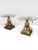 Pair of Mid-Century Italian Hollywood Regency Brass Pineapple Side Tables. For Sale - Image 13 of 15