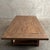 Reclaimed Elm Wood Coffee Table in Walnut Finish For Sale - Image 10 of 12