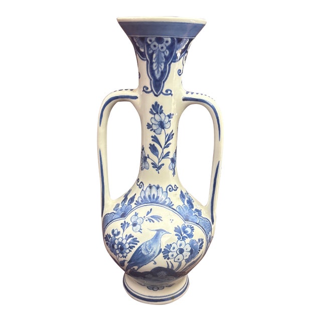 Royal Delft Vase For Sale