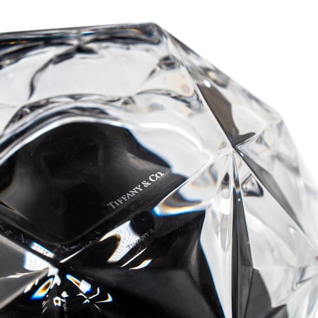 Brand: Tiffany & Co. Gender: Unisex Metal Type: Crystal Length: 3.25 inches Width: 5.75 inches Weight: 650.00 grams...