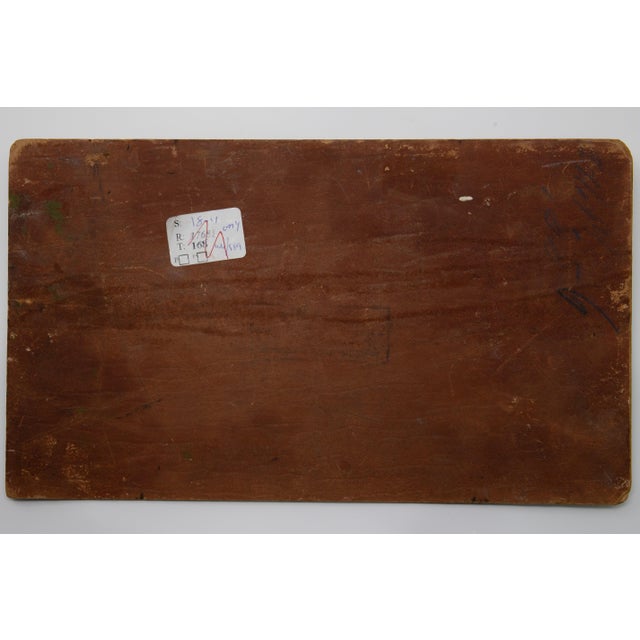 English Late 19th Century Fox Hunt Scene on Board For Sale - Image 3 of 9