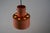 Ceramic Dutch Modern Red Terracotta Pendant Light from Artiforte, 1950s For Sale - Image 7 of 9