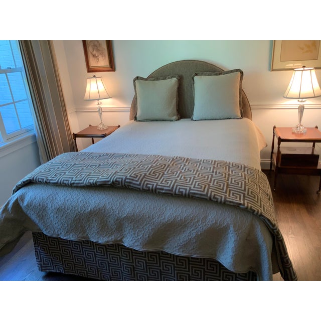 2020s Custom Matalase - Duvet Cover & 2 Matching Euro Shams For Sale - Image 5 of 11