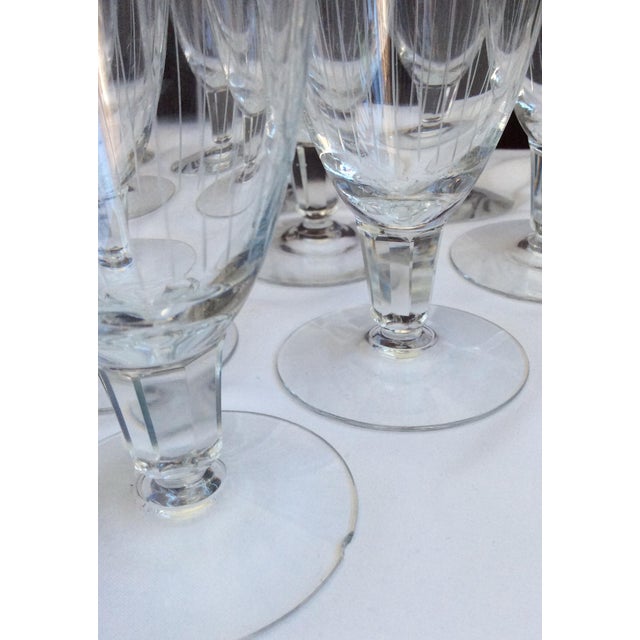 Orrefors Vintage Crystal Stemware Set of 10 Chairish