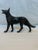 Art Deco 1940s Cast Iron Black Dog For Sale - Image 3 of 12