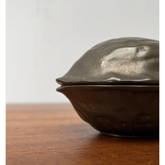 Mid-Century Walnut-Shaped Nutcracker in Bronze, 1960s For Sale - Image 13 of 18