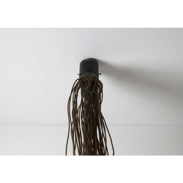 Mid-Century Modern Large Pendant Lamp from Cattelani & Smith, 1980s For Sale - Image 3 of 4