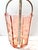 Vintage Pink Depression Glass Ice Bucket With Floral Etching and Silverplate Tongs For Sale - Image 9 of 9