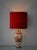 Imari Red Blue Gold Ceramic Table Lamps with Silk Shades from Royal Delft, 1970s, Set of 2 For Sale - Image 6 of 18