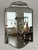 Mid-Century Modern Large Mid-Century Italian Wall Mirror with Brass Frame, 1970s For Sale - Image 3 of 17