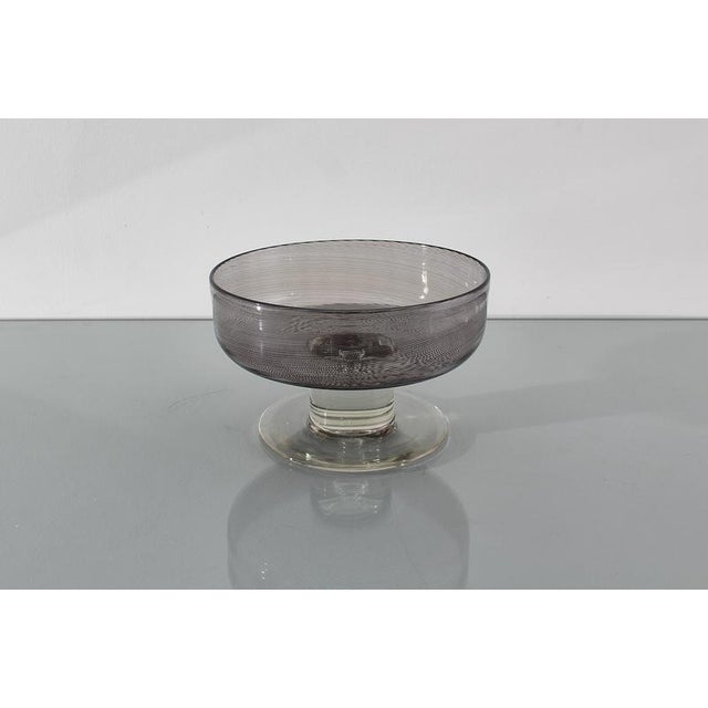 Rovaniemi Series Centerpiece in Glass attributed to Tapio Wirkkala for Venini, Italy, 1972 For Sale - Image 3 of 15