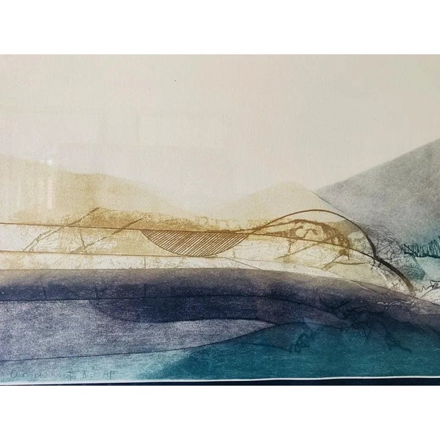 Crosscurrents II Artist Proof Print by Renata Zerner For Sale - Image 4 of 13