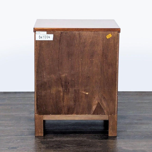 Ligna Furniture Two Drawer Nightstand With Open Shelf For Sale In San Francisco - Image 6 of 10
