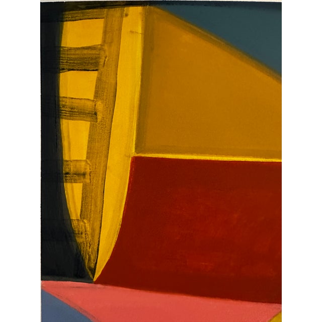 Framed Original Contemporary Abstract Art by Michael Sanchez For Sale In Dallas - Image 6 of 9